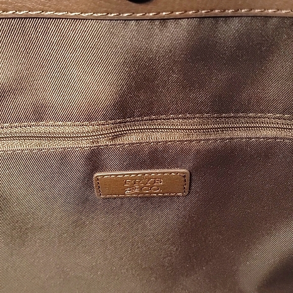 FRYE and Co Embossed Large Shoulder Tote Bag - Picture 7 of 12
